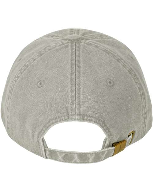Adams Headwear Classic Pigment Distressed Dad Hat LP108