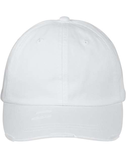 Adams Headwear Classic Pigment Distressed Dad Hat LP108