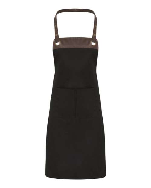 Artisan Collection by Reprime Espresso Bib Apron RP123
