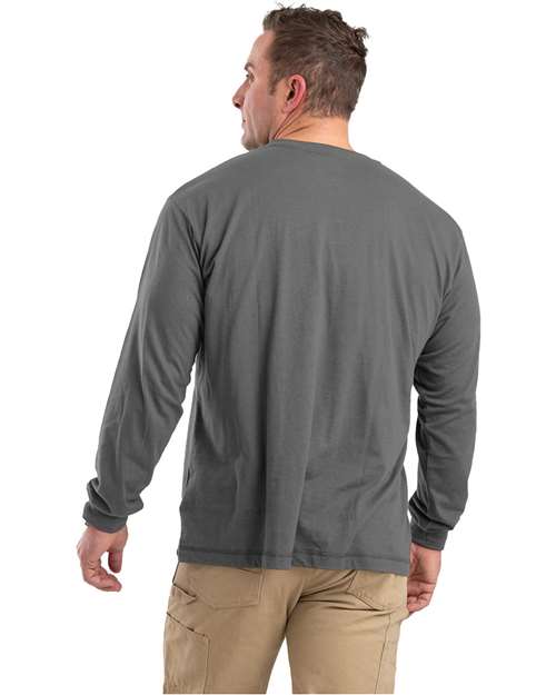 Berne Apparel Men's Performance Long Sleeve Pocket T-Shirt BSM39