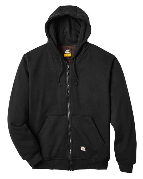 Berne Apparel Men's Tall Heritage Thermal-Lined Full-Zip Hooded Sweatshirt SZ101T