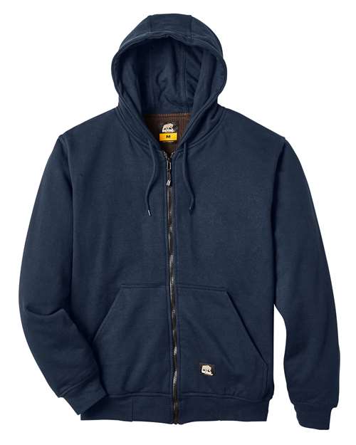 Berne Apparel Men's Tall Heritage Thermal-Lined Full-Zip Hooded Sweatshirt SZ101T