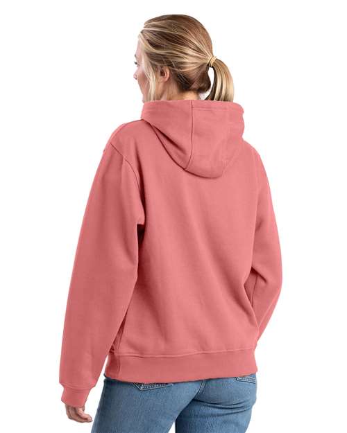 Berne Apparel Women's Heritage Zippered Pocket Hooded Sweatshirt WSP418