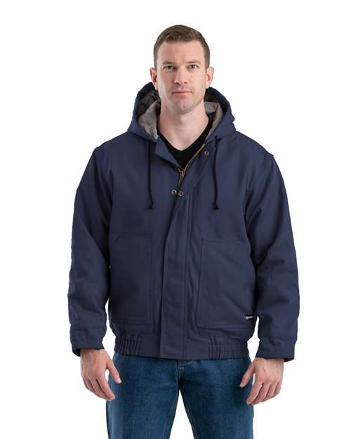 Berne Apparel Men's Flame-Resistant Hooded Jacket FRHJ01