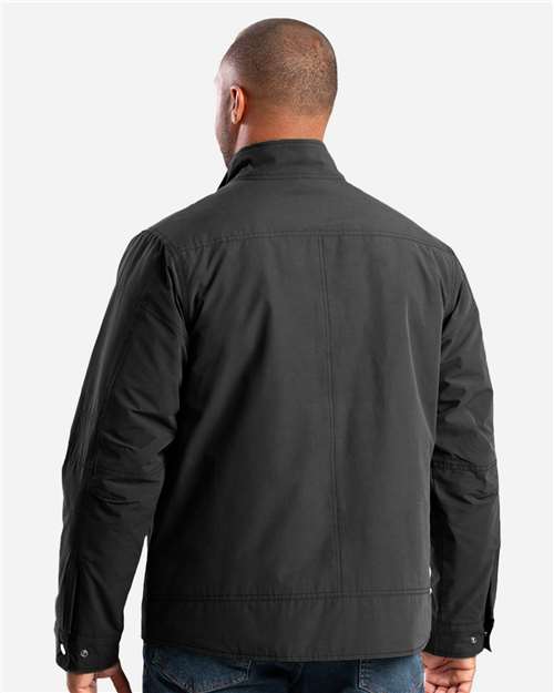 Berne Apparel Men's Highland Quilt-Lined Micro-Duck Jacket J387