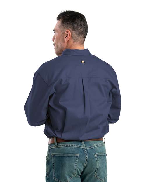 Berne Apparel Men's Tall Flame-Resistant Button Down Work Shirt FRSH10T