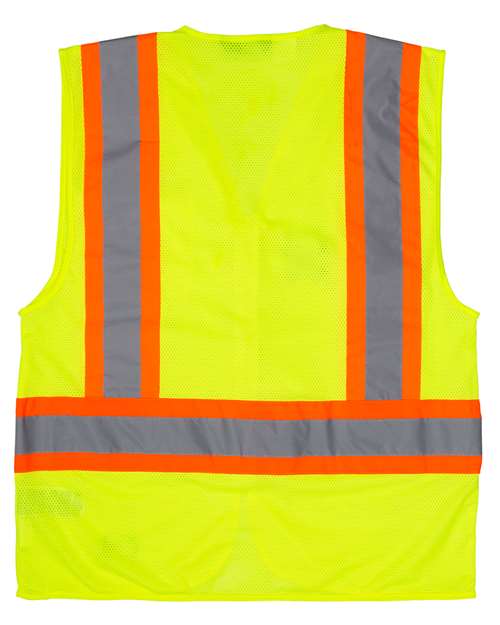 Berne Apparel Men's Hi-Vis Class 2 Multi-Color Vest HVV046