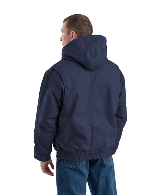 Berne Apparel Men's Tall Flame-Resistant Hooded Jacket FRHJ01T