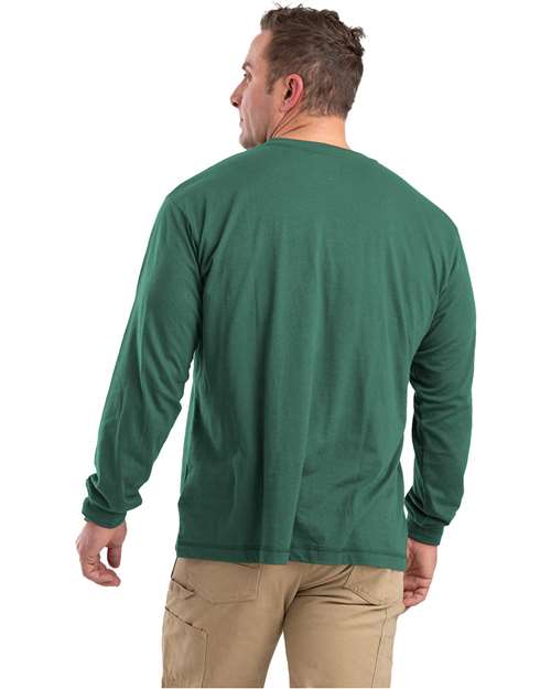 Berne Apparel Men's Tall Performance Long Sleeve Pocket T-Shirt BSM39T