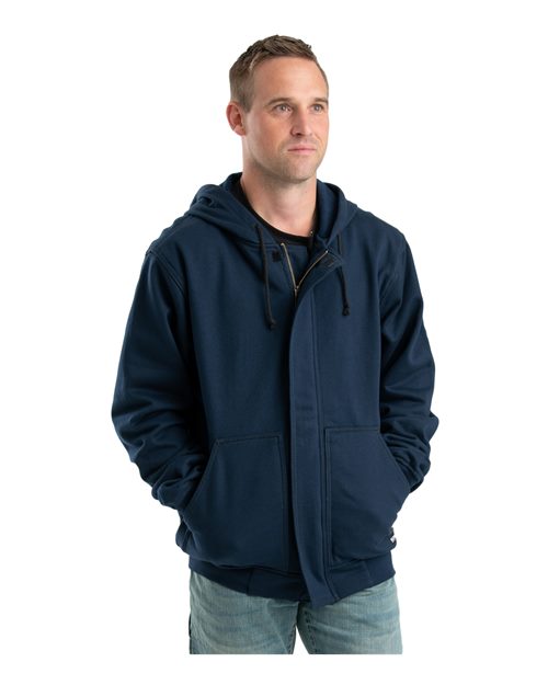 Berne Apparel Men's Tall Flame-Resistant Hooded Sweatshirt FRSZ19T