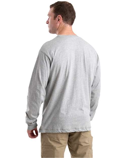 Berne Apparel Men's Tall Performance Long Sleeve Pocket T-Shirt BSM40T
