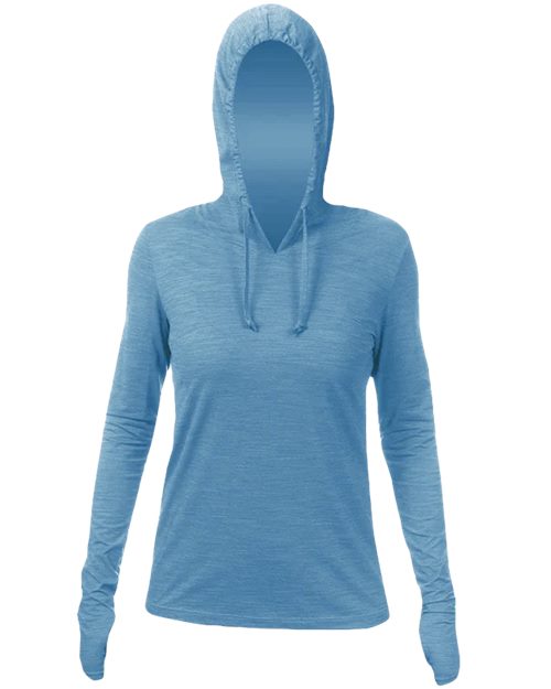 ANETIK Women's Breeze Tech Hooded Long Sleeve T-Shirt WSBRZH0