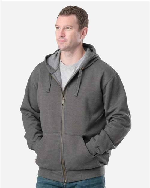 Berne Apparel Men's Heritage Full-Zip Hooded Sweatshirt SZ413