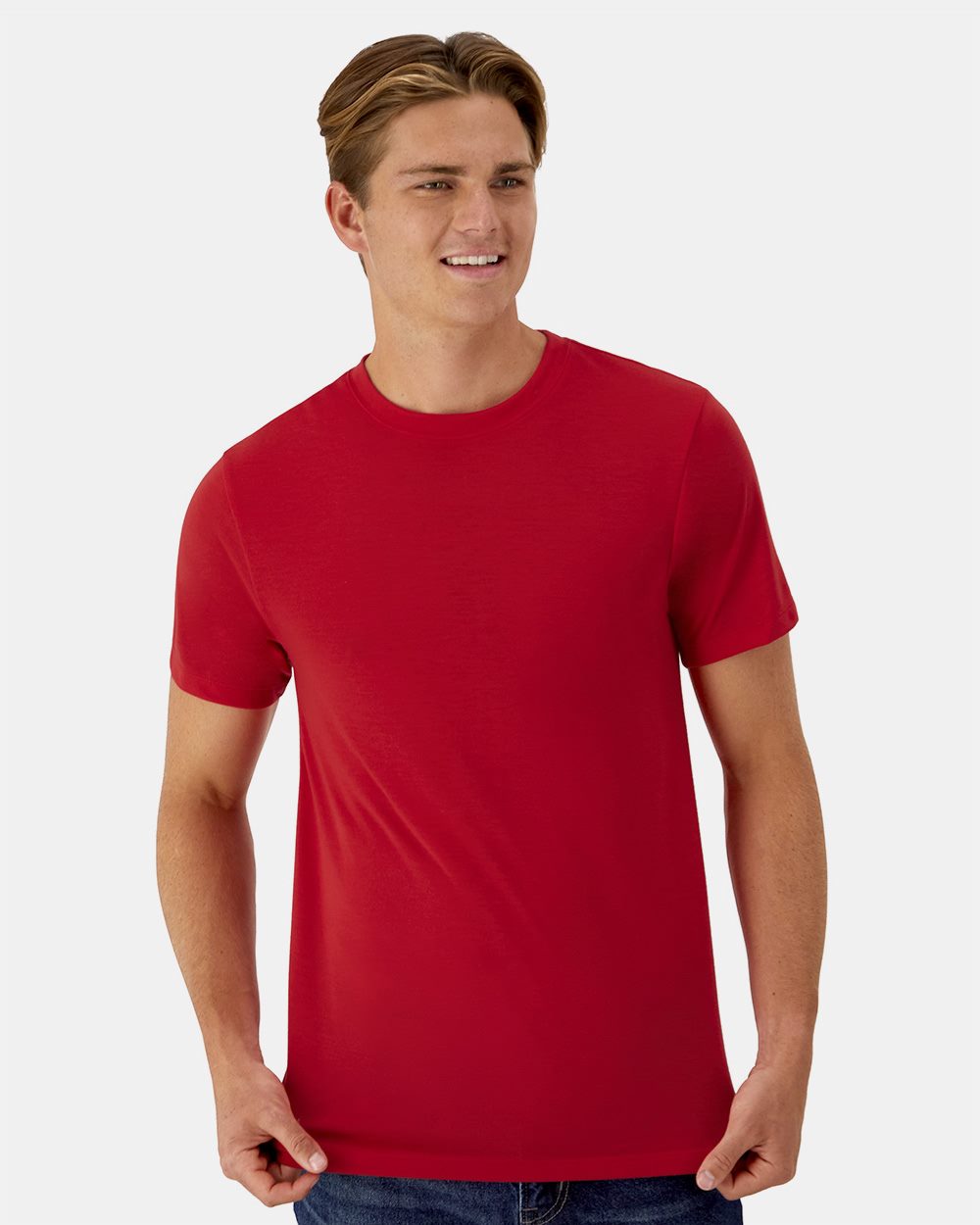 Hanes 4873 - Unisex Cool DRI® Cotton Touch T-Shirt - Athletic Navy