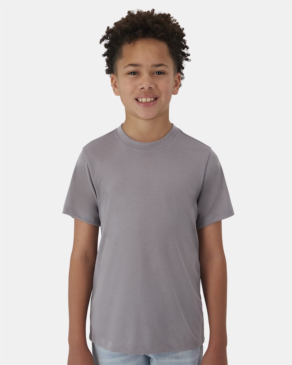 Hanes 484Y - Youth Cool DRI® Cotton Touch T-Shirt - Athletic Navy