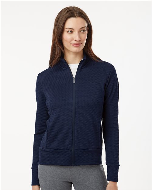 Adidas Women's Ultimate365 Textured Full-Zip Jacket A1007