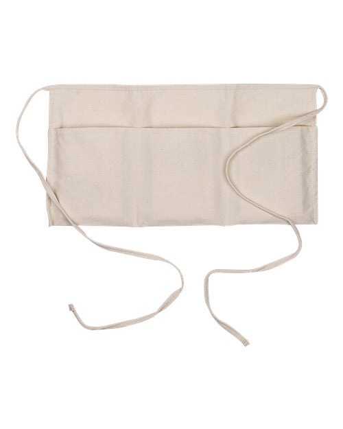 Big Accessories Waist Apron with Pockets APR50