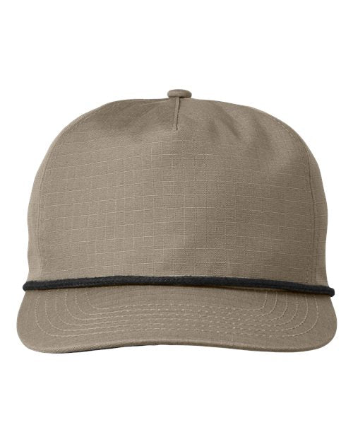 Big Accessories Lariat Ripstop Cap BA699