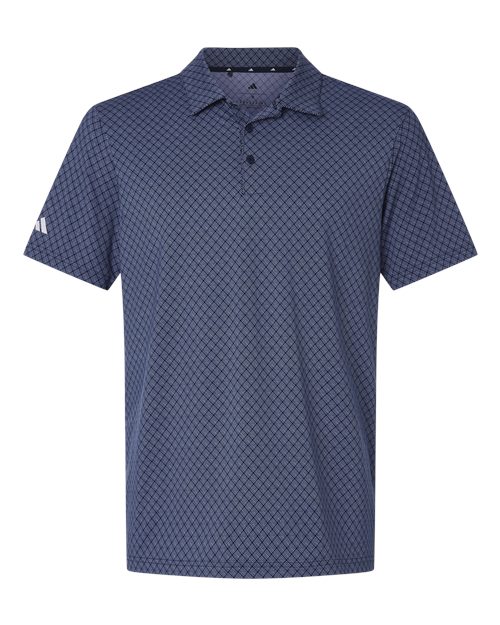 Adidas Men's 4-Way Stretch Printed Polo A716