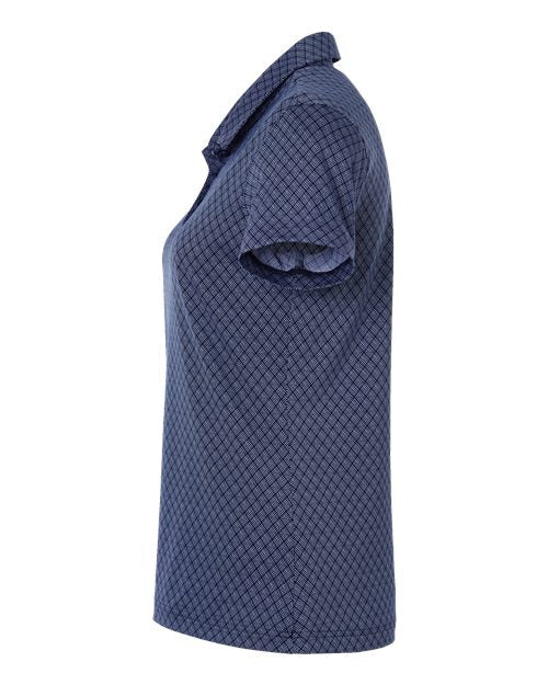 Adidas Women's 4-Way Stretch Printed Polo A717