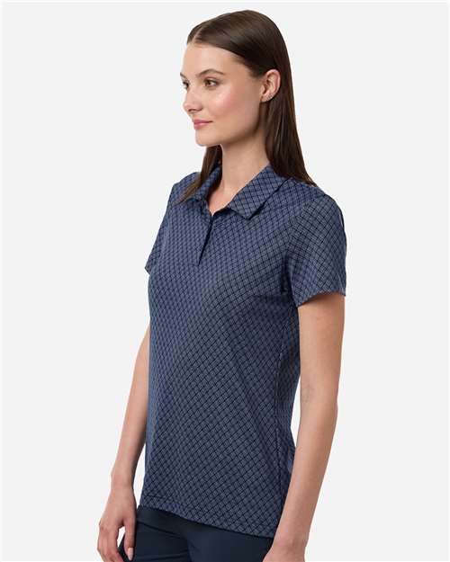 Adidas Women's 4-Way Stretch Printed Polo A717
