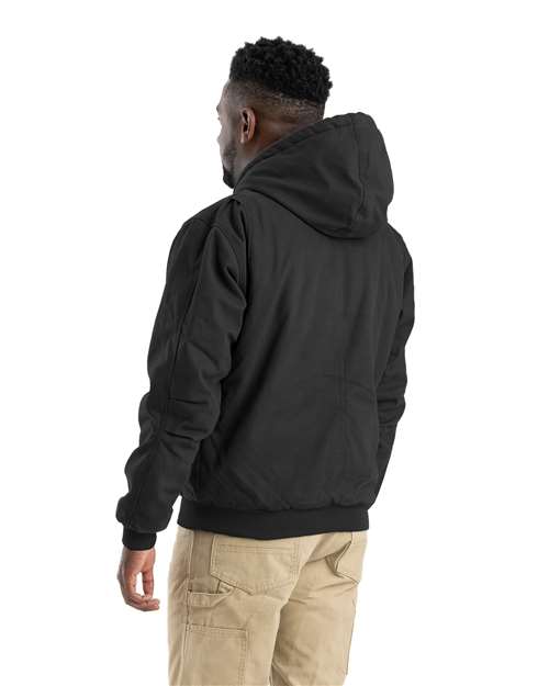 Berne Apparel Men's Tall Heartland Washed Cotton Duck Hooded Jacket HJ375T