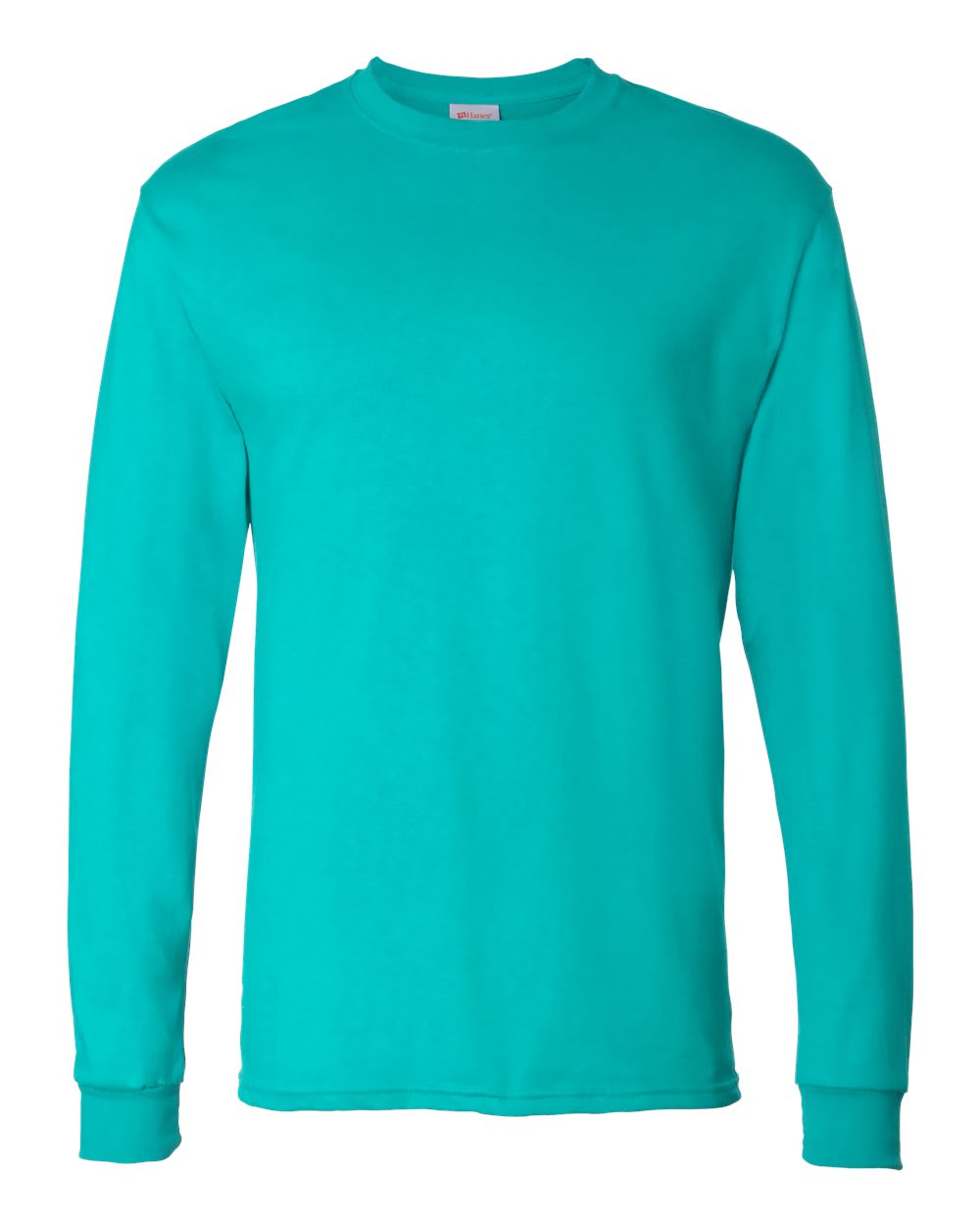 Hanes 5286 - Unisex Essential-T Long Sleeve T-Shirt - Athletic Teal