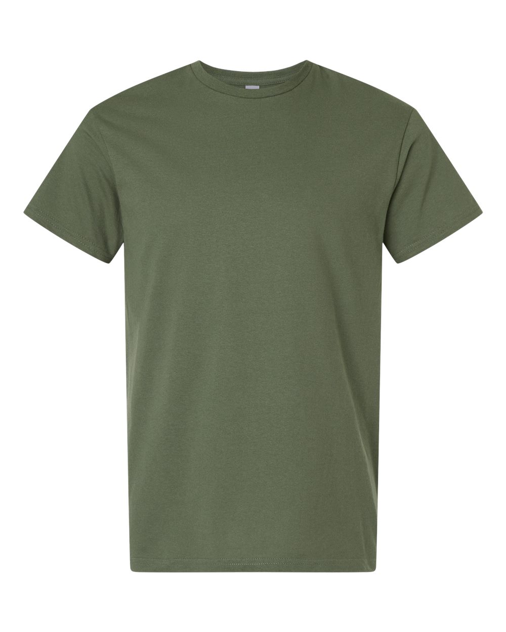 Gildan 3000 - Unisex Light Cotton T-Shirt - Military Green