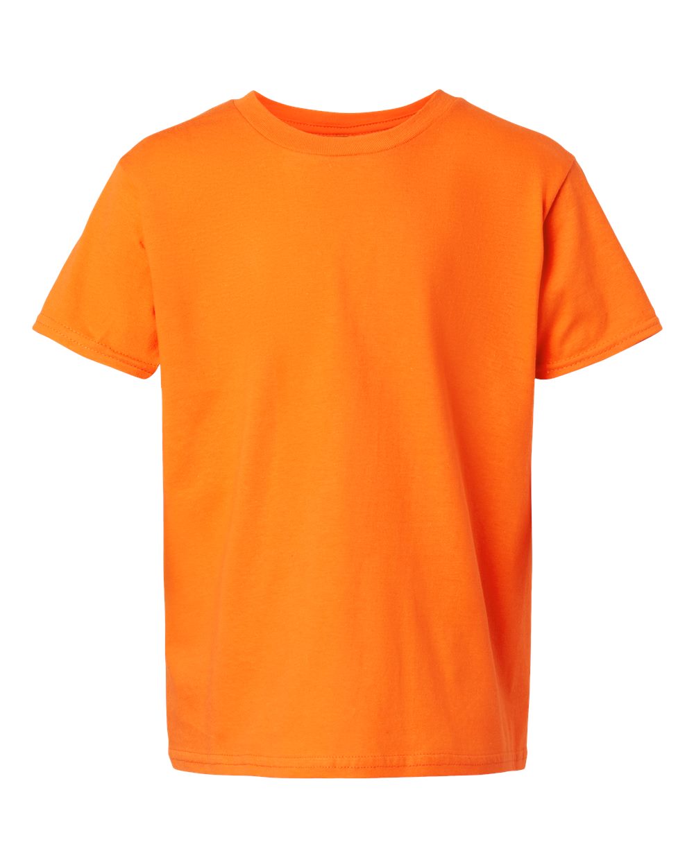 Gildan 3000B - Youth Light Cotton T-Shirt - Safety Orange