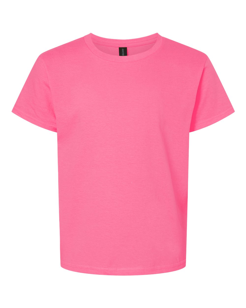 Gildan 3000B - Youth Light Cotton T-Shirt - Safety Pink