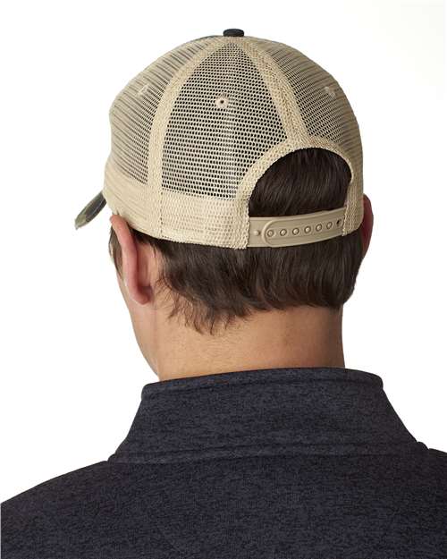 Adams Headwear Ollie Distressed Trucker Cap OL102