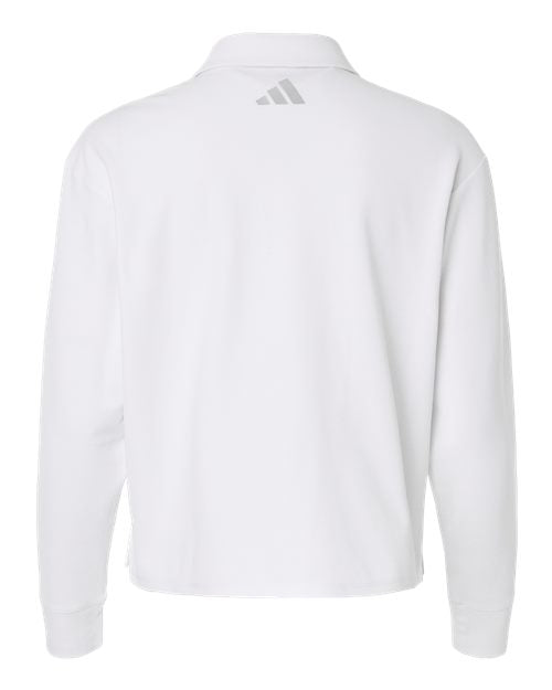 Adidas Women's Beyond Long Sleeve Loose Polo A1008