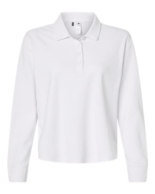 Adidas Women's Beyond Long Sleeve Loose Polo A1008