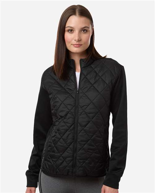 Adidas Women's Ultimate Quilted Full-Zip Jacket A1009