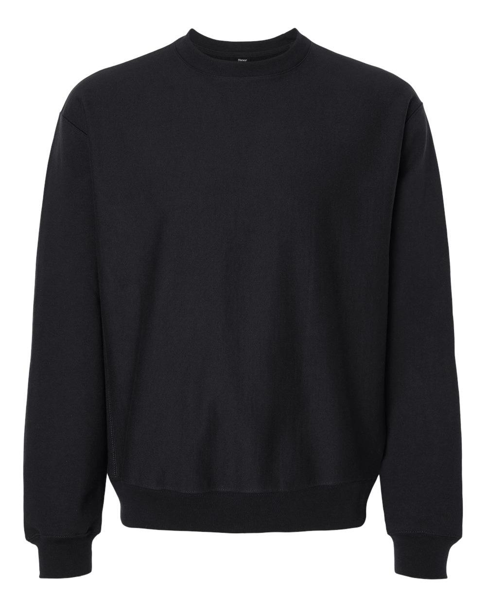 Hanes OG600 - Unisex Beefy® Sweats Premium Heavyweight Crewneck Sweatshirt - Black