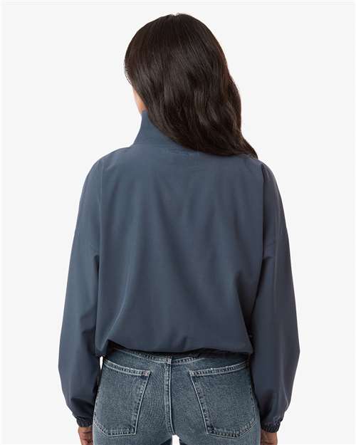 Boxercraft Women's Stretch Woven Quarter-Zip Pullover BW5204