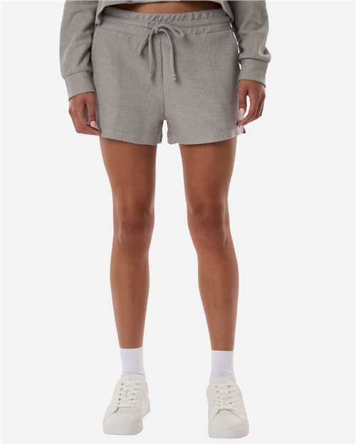 Boxercraft Women's Ribbed Knit Shorts BW6506