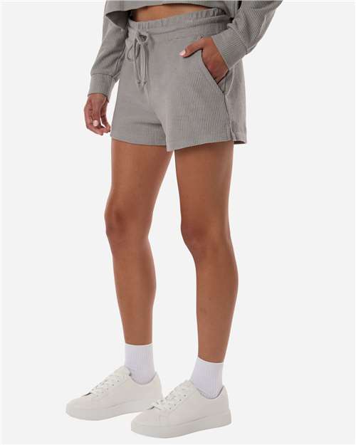 Boxercraft Women's Ribbed Knit Shorts BW6506