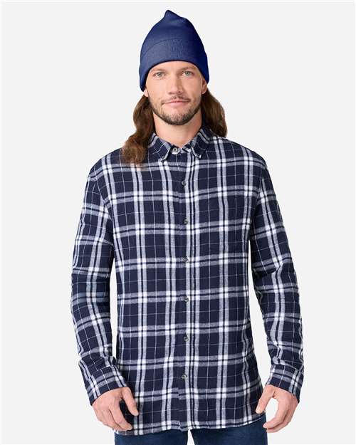 Boxercraft Men's Flannel Button Down Shirt BU7401