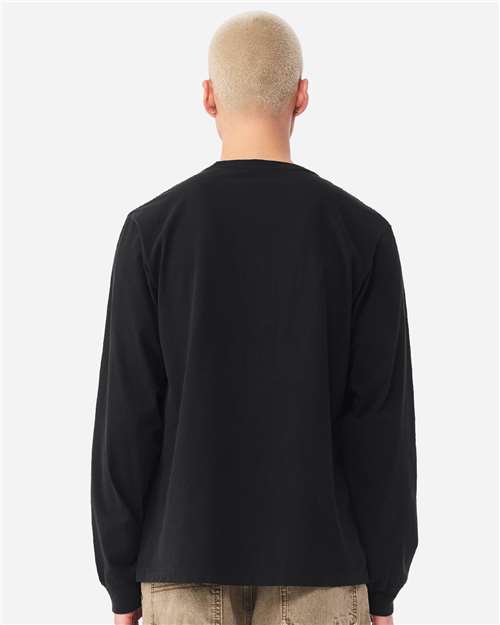 BELLA + CANVAS Unisex Heavyweight Garment-Dyed Long Sleeve Tee 4851GD