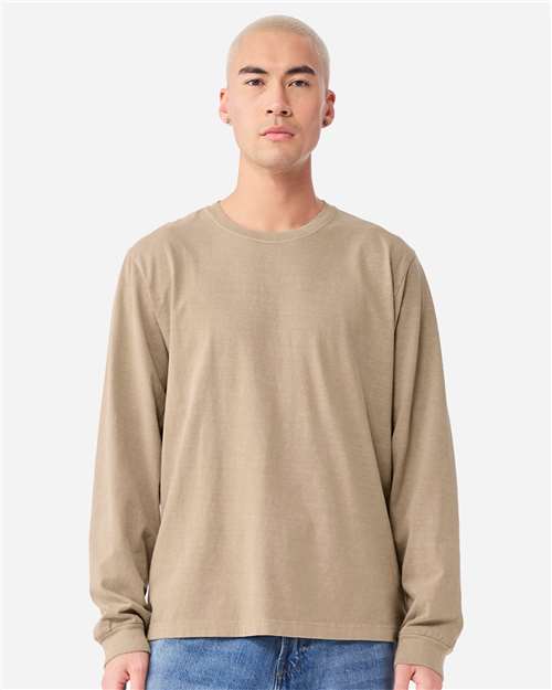 BELLA + CANVAS Unisex Heavyweight Garment-Dyed Long Sleeve Tee 4851GD