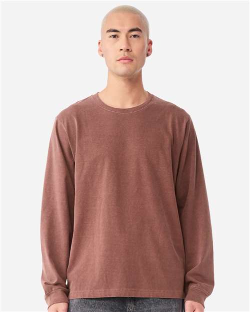 BELLA + CANVAS Unisex Heavyweight Garment-Dyed Long Sleeve Tee 4851GD