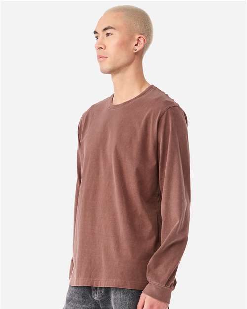 BELLA + CANVAS Unisex Heavyweight Garment-Dyed Long Sleeve Tee 4851GD