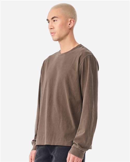 BELLA + CANVAS Unisex Heavyweight Garment-Dyed Long Sleeve Tee 4851GD