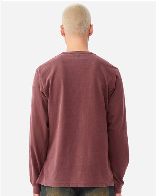 BELLA + CANVAS Unisex Heavyweight Garment-Dyed Long Sleeve Tee 4851GD