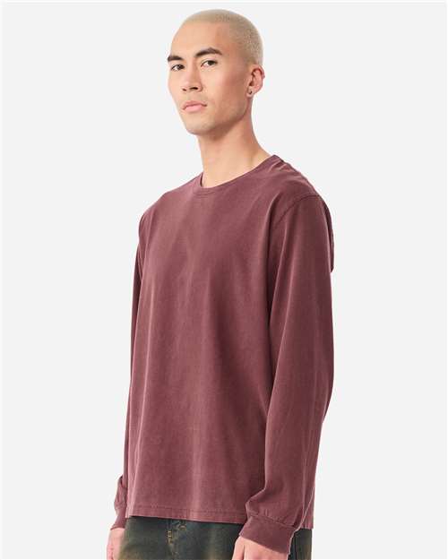 BELLA + CANVAS Unisex Heavyweight Garment-Dyed Long Sleeve Tee 4851GD