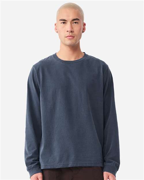 BELLA + CANVAS Unisex Heavyweight Garment-Dyed Long Sleeve Tee 4851GD