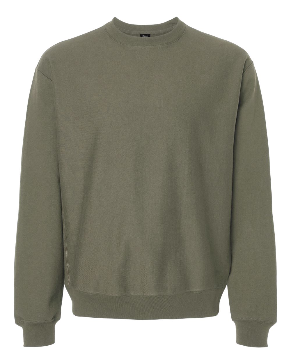 Hanes OG600 - Unisex Beefy® Sweats Premium Heavyweight Crewneck Sweatshirt - Fatigue Green