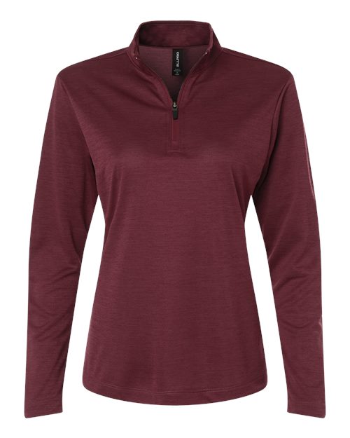 AllPro Women's Pro-Lock Performance Mélange Quarter-Zip Pullover 4HM70L