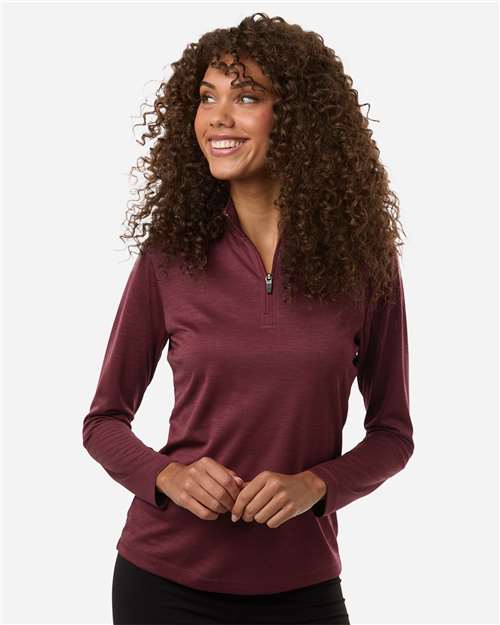 AllPro Women's Pro-Lock Performance Mélange Quarter-Zip Pullover 4HM70L
